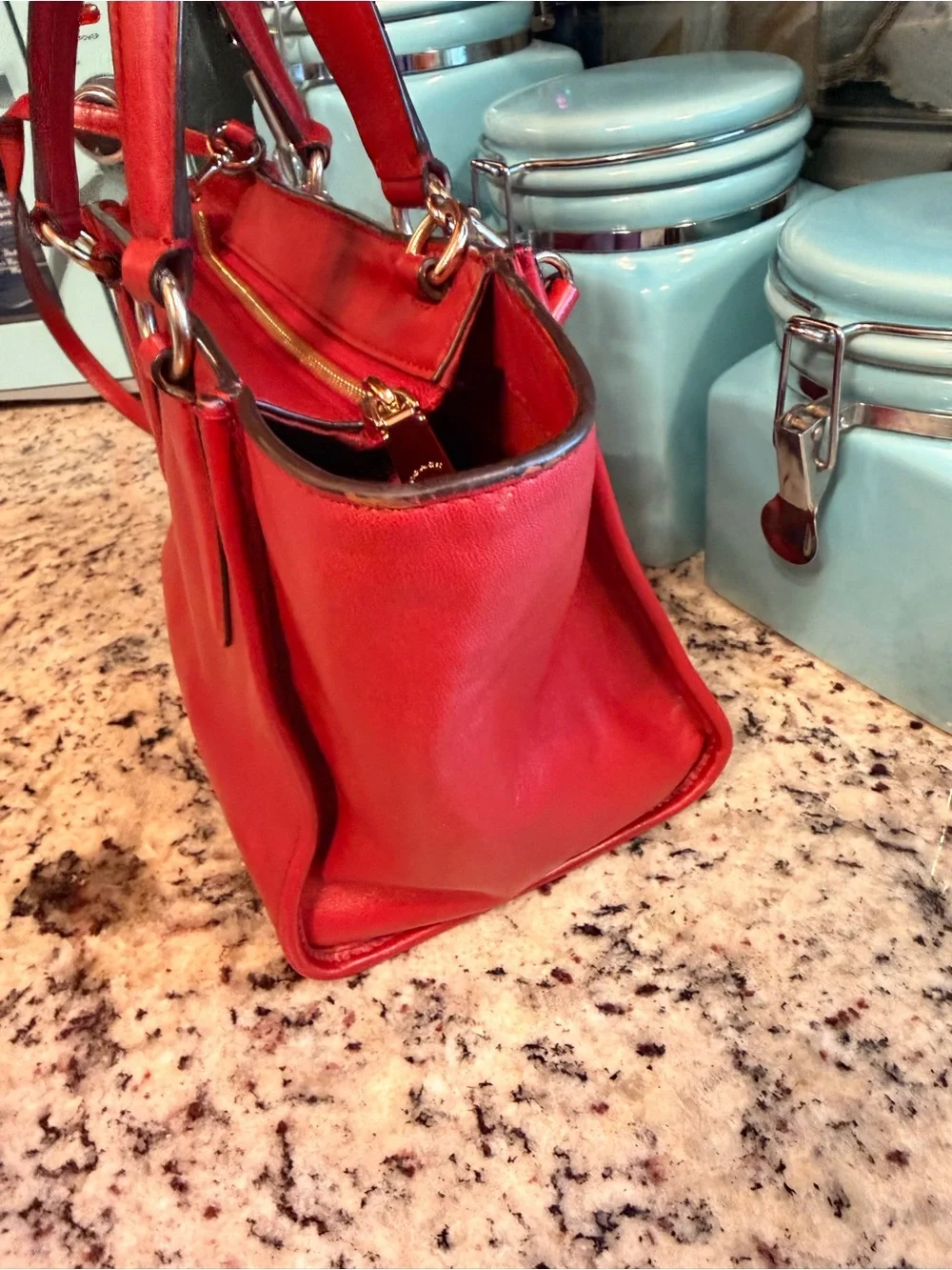 Coach Mini Crosby Carryall Satchel Tote Crossbody Bag